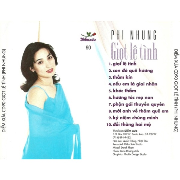 Bộ 4 đĩa cd tiếng hát Phi Nhung 2