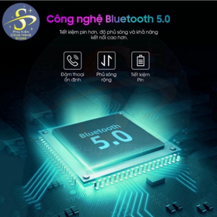 Tai nghe bluetooth AP3 - Tai nghe không dây, Vi Trình 4B Mới Nhất, Đổi Tên, Định Vị