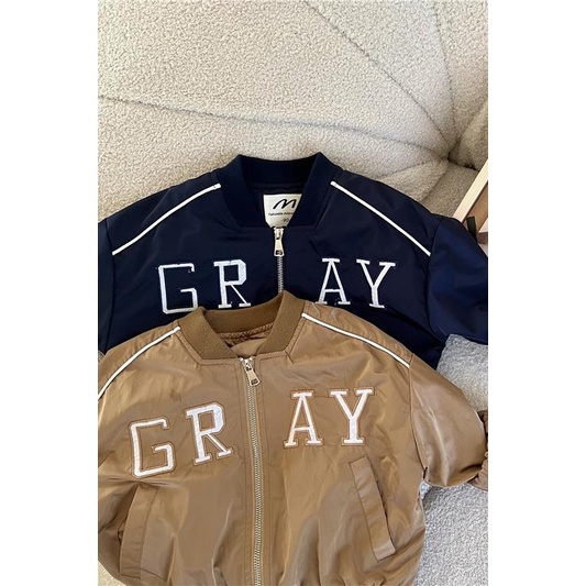 Áo Khoác Gió GRAY Trẻ Em Dành Cho Bé Trai Và Bé Gái Chất Liệu Cao Cấp, Ấm Áp Thời Trang Trẻ Em Anh Store