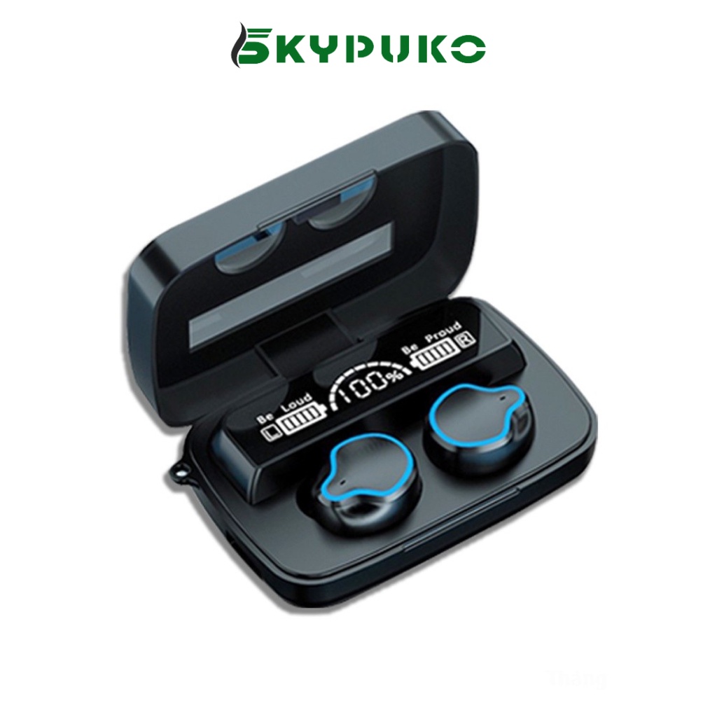 Tai Nghe Bluetooth không dây thế hệ mới Extra Bass M9 Pro Nghe Nhạc EDM, REMIX Cực Đã Pin siêu khỏe - SKYPUKO