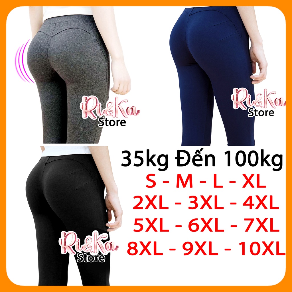 Quần Legging Nâng Mông ASOS Big Size Hàng Cao Cấp Xuất Khẩu Vải Thoáng Mát Co Giãn Tốt