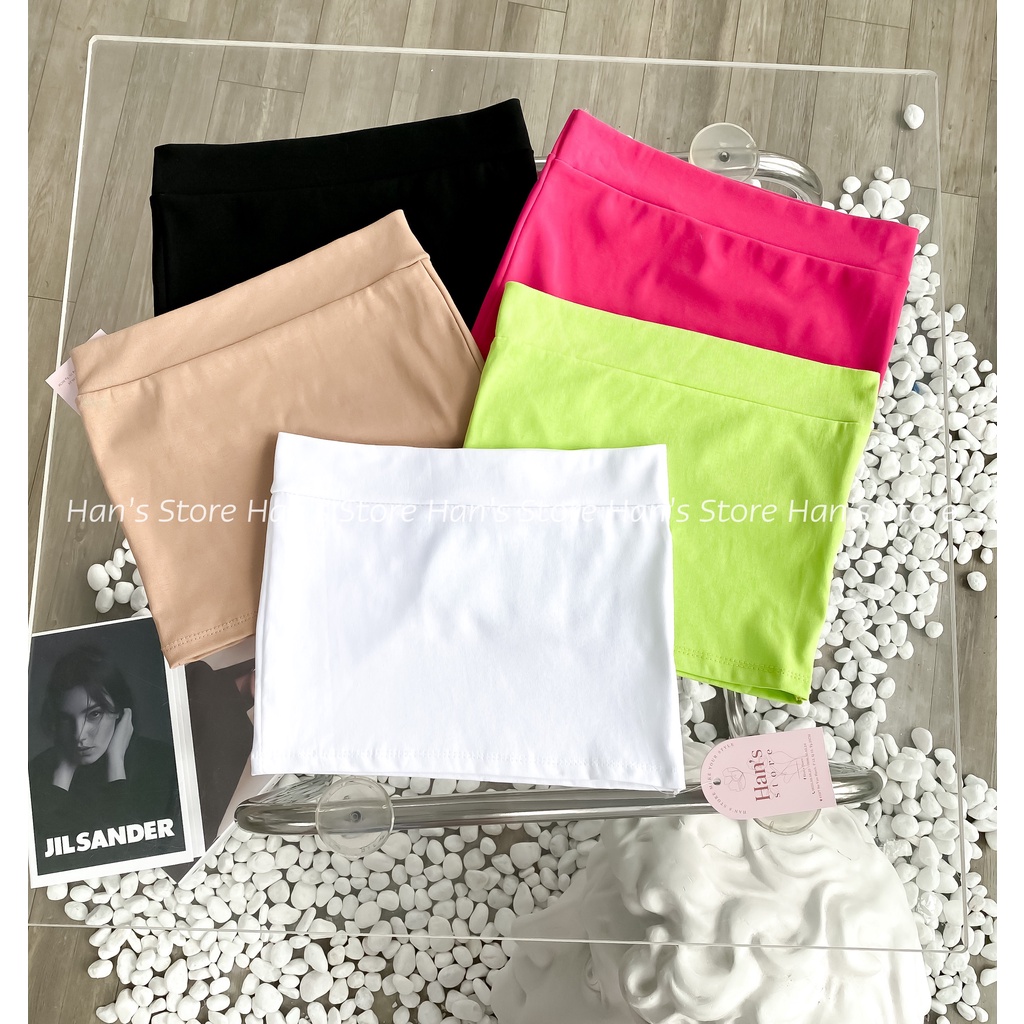 ÁO ỐNG CHẤT THUN SIÊU MỊN CO GIÃN 4 CHIỀU (ẢNH THẬT)