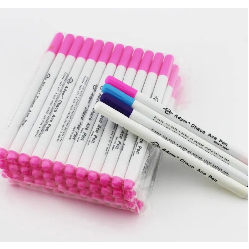 Bút Bay Màu Adger Chako Ace Pen, Bút Vẽ Trên Vải Tự Bay; Phụ Liệu Ngành May Mặc Công Nghiệp