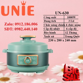 Nồi áp suất điện unie 3 lít un-630