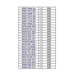 sim số mobifone sim vina sim dễ nhớ