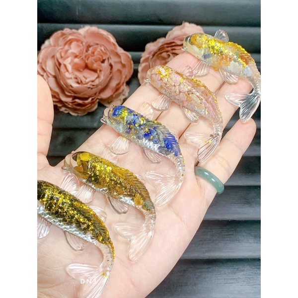 Cá Koi Thạch Anh Phong Thuỷ