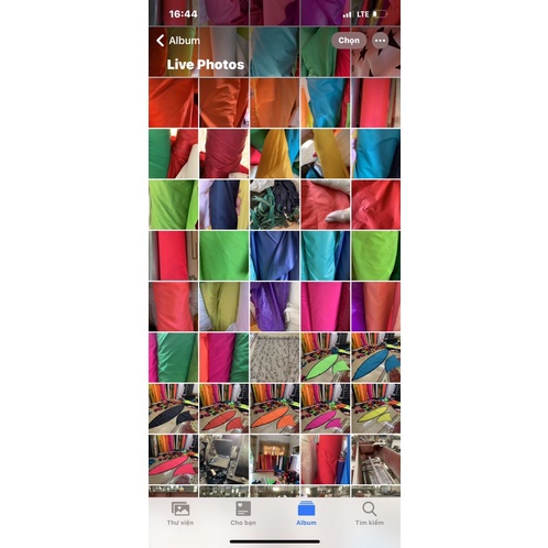 Vải ca rô  chống thấm may diều