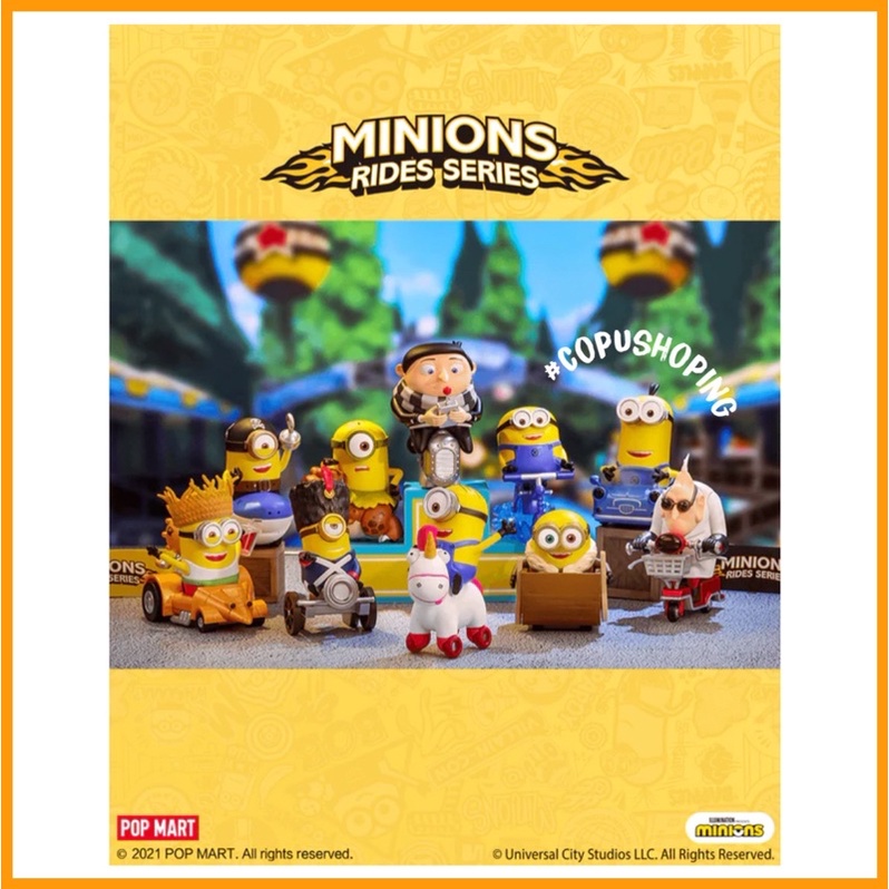 Mô hình Minions Rides Series Pop Mart