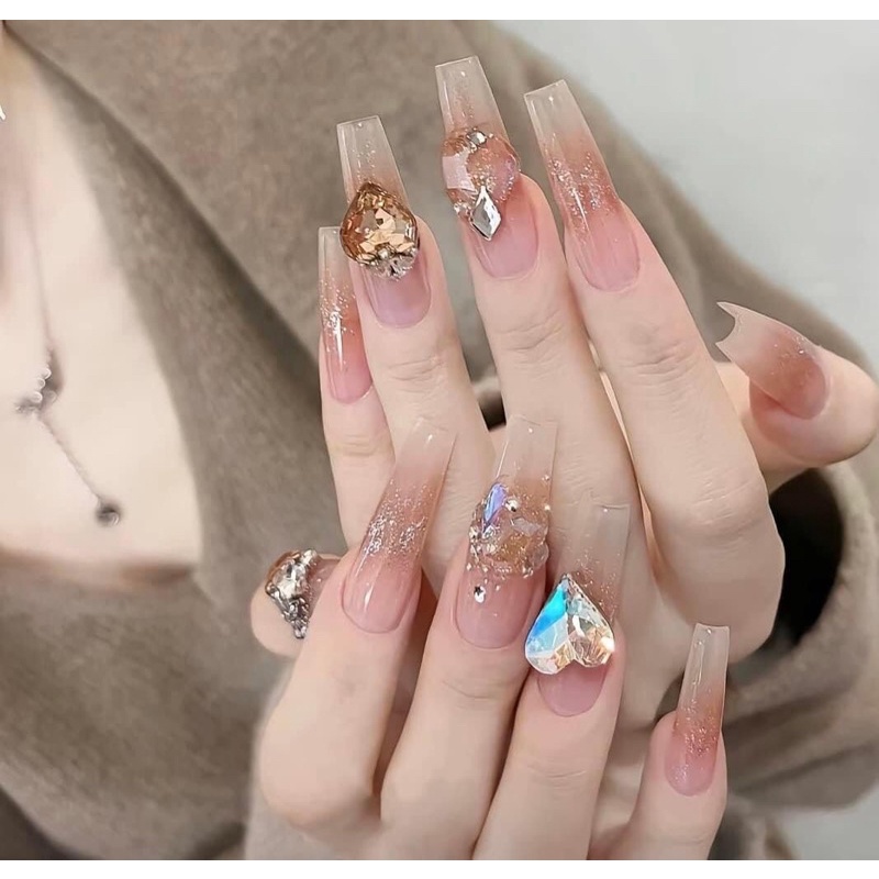 Nailbox Tiểu Thư, Nailbox Thiết Kế Sang Chảnh, Nail Cô Dâu, Nailbox Nhẹ Nhàng