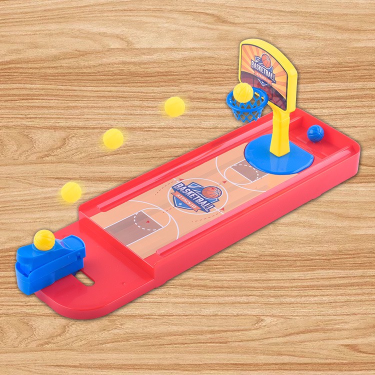 Bộ đồ chơi bắn bóng rổ mini nhỏ gọn, giải trí, giảm căng thẳng, rèn luyện kỹ năng thể dục thể thao cho bé MasterKids
