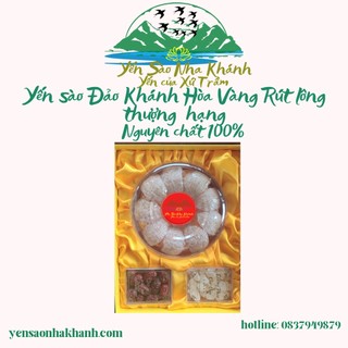 Tổ yến sào vàng đảo khánh hòa rút lông + quà tặng