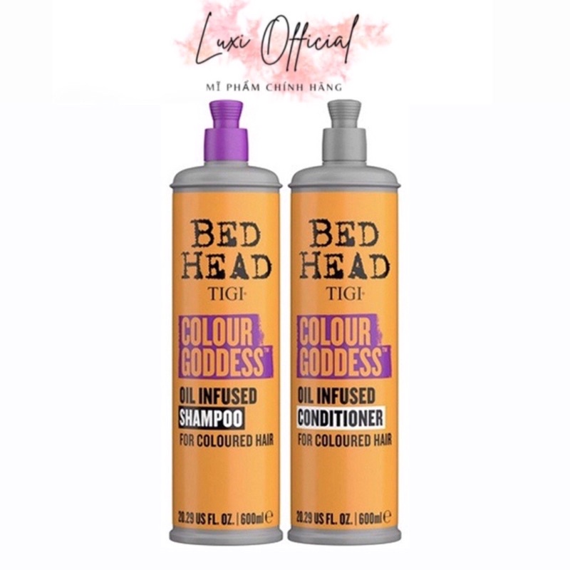 Dầu gội xả TIGI Bed Head 400-970ml, dầu gội TIGI công ty chính hãng có tem phụ