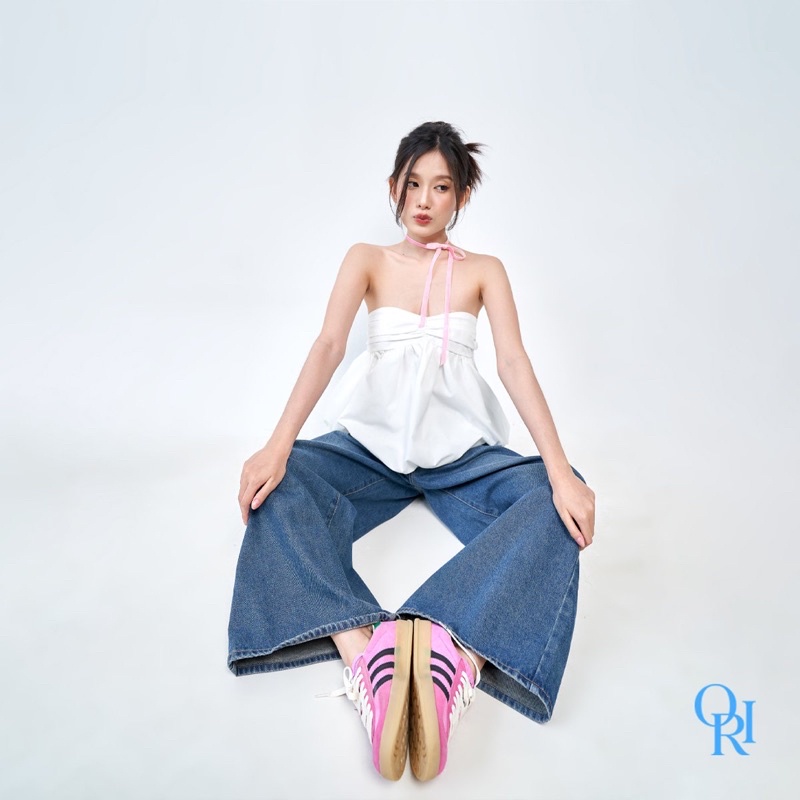 ORIGINALITY - ÁO BÍ TRẮNG CÚP NGỰC - TULIP TOP | BigBuy360 - bigbuy360.vn