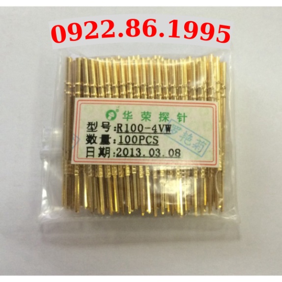 GiáTốt Bộ Kim Thử R100-4VW Đầu Dò Huarong Bộ Kim Hai Vòng Bộ Kim 1.7 R100-4VW new