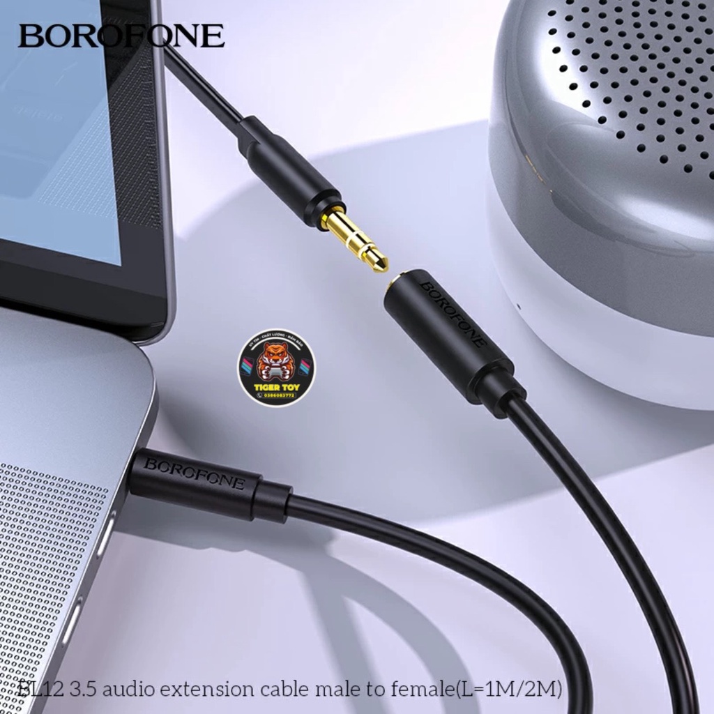 Dây cáp nối dài cho tai nghe loại xịn chân cắm 3.5mm dài 1m
