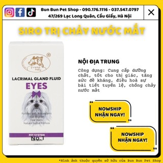 Siro uống tránh chảy nước mắt cho chó mèo