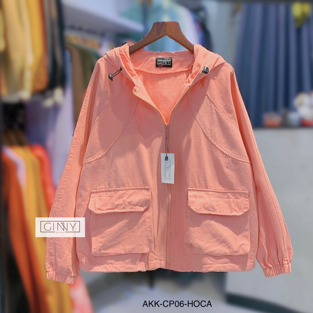 ÁO KHOÁC KAKI MOCA_áo khoác chống nắng_hình ảnh shop tự chụp