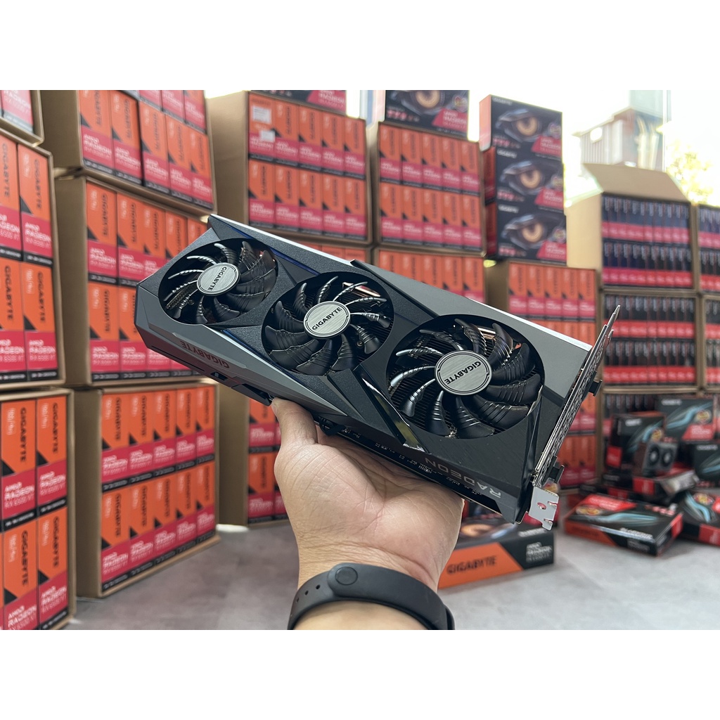 Card màn hình Gigabyte Gaming RX 6500 XT O4G - BH 3 năm