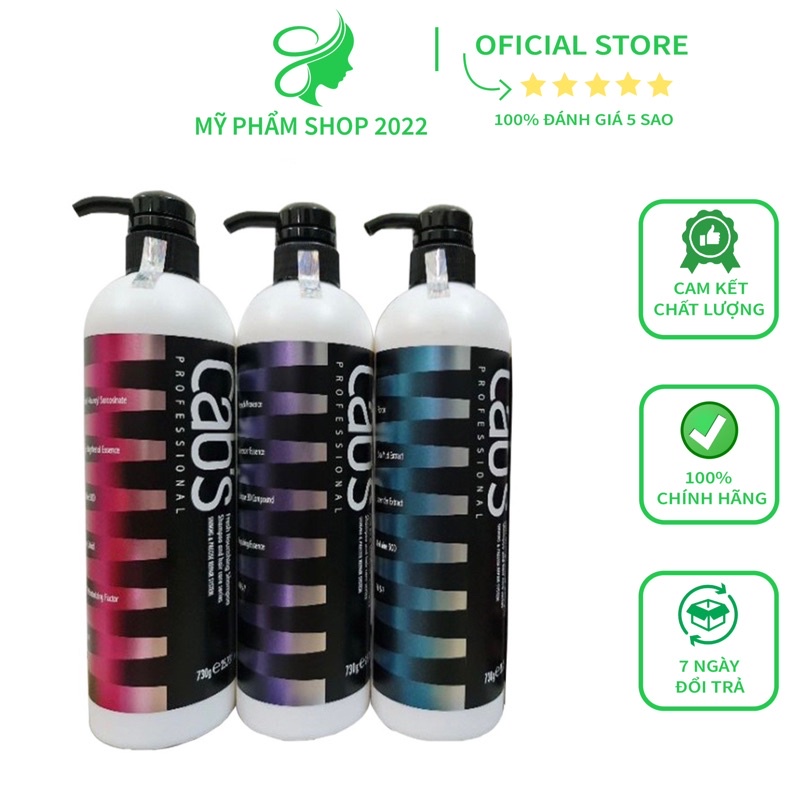 Lẻ dầu gội hoặc dầu xả CAB'S 730ML phục hồi, giảm gầu hoặc giảm rụng