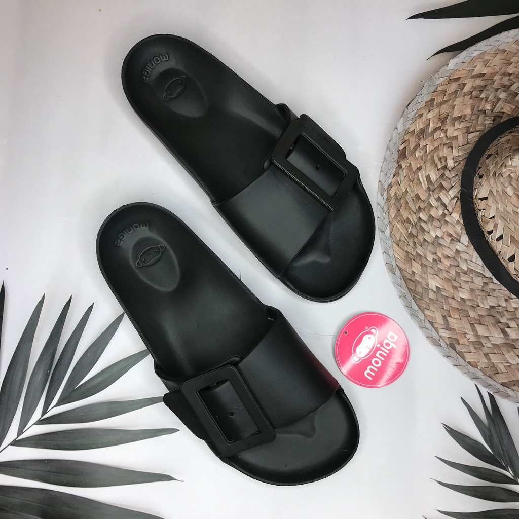 Dép Nữ Thái Lan Chính Hãng Quai Ngang Khoá Vuông Monobo Moniga 8.2