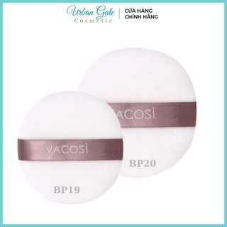 Bông phấn tròn trang điểm vacosi bp19/bp20