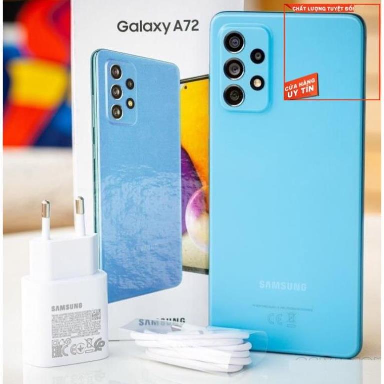 _Điện thoại SAMSUNG Galaxy A72 , Chính hãng 100% Fullbox nguyên seal bảo hành 12 tháng