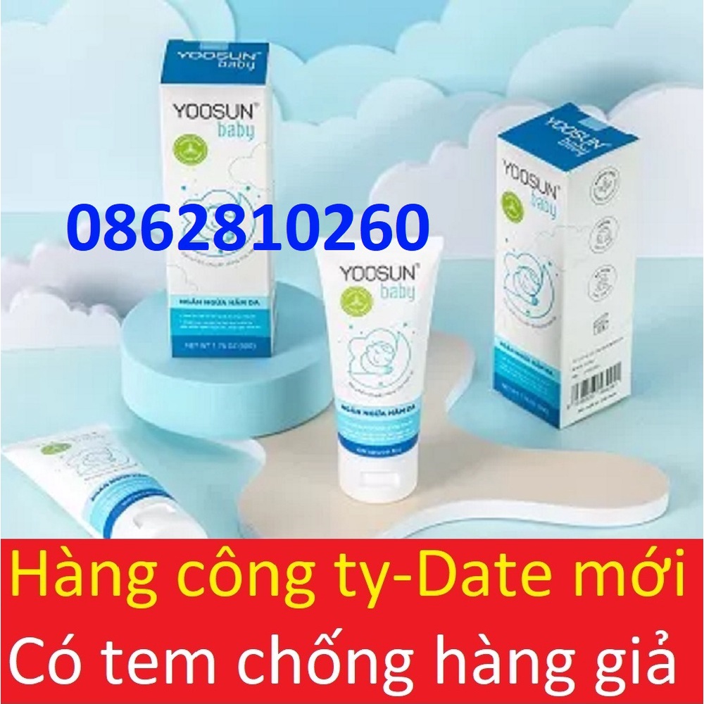 Kem bôi da Yoosun Baby ngăn ngừa hăm da dịu mẩn ngứa hăm tã cho bé - Tuýp 50g