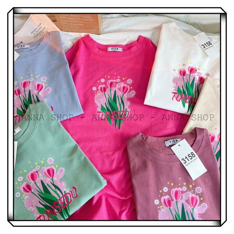 Áo Thun 3158 Form Rộng Chất Cotton Khô
