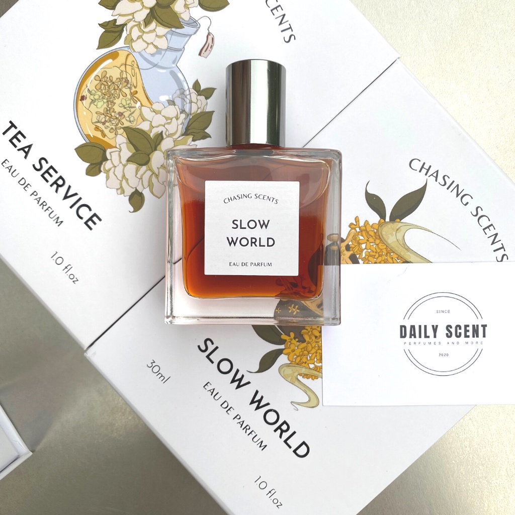 Nước hoa Unisex Chasing Scents Slow World Eau de Parfum (full/chiết)