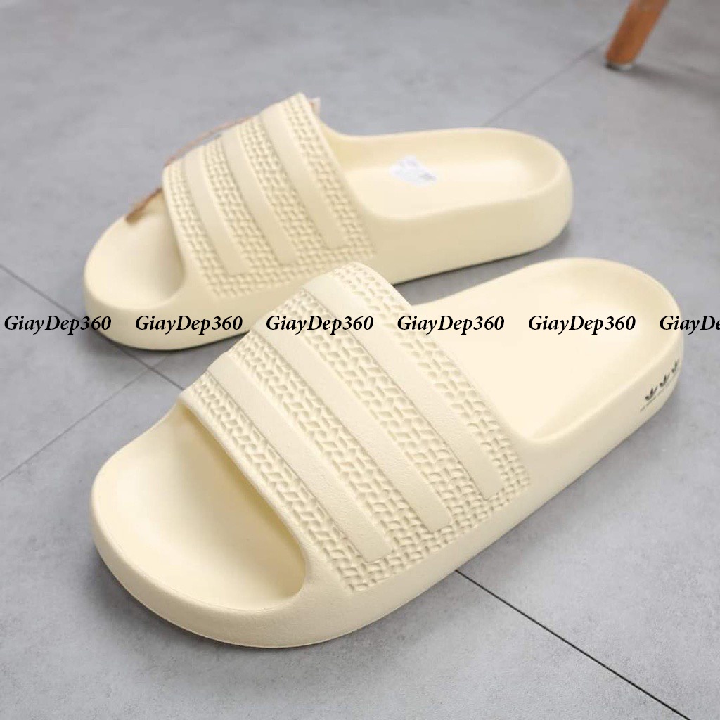 Dép đúc quai ngang adjdas Ayoon  nguyên khối,dép đúc nam nữ cao câp ful box