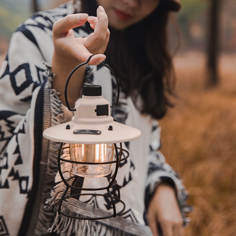 Đèn bão dã ngoại | Đèn treo Decor Cafe Camping Cắm trại | Điều chỉnh cường độ ánh sáng | ForiCaming - DD03