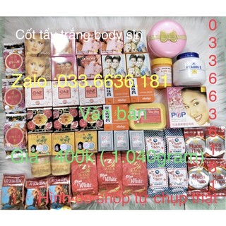 Combo cốt tẩy trắng body vip siêu trắng thấm
