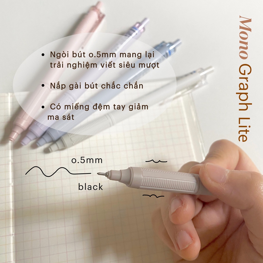 Bút bi TOMBOW MONO - MONO GRAPH LITE