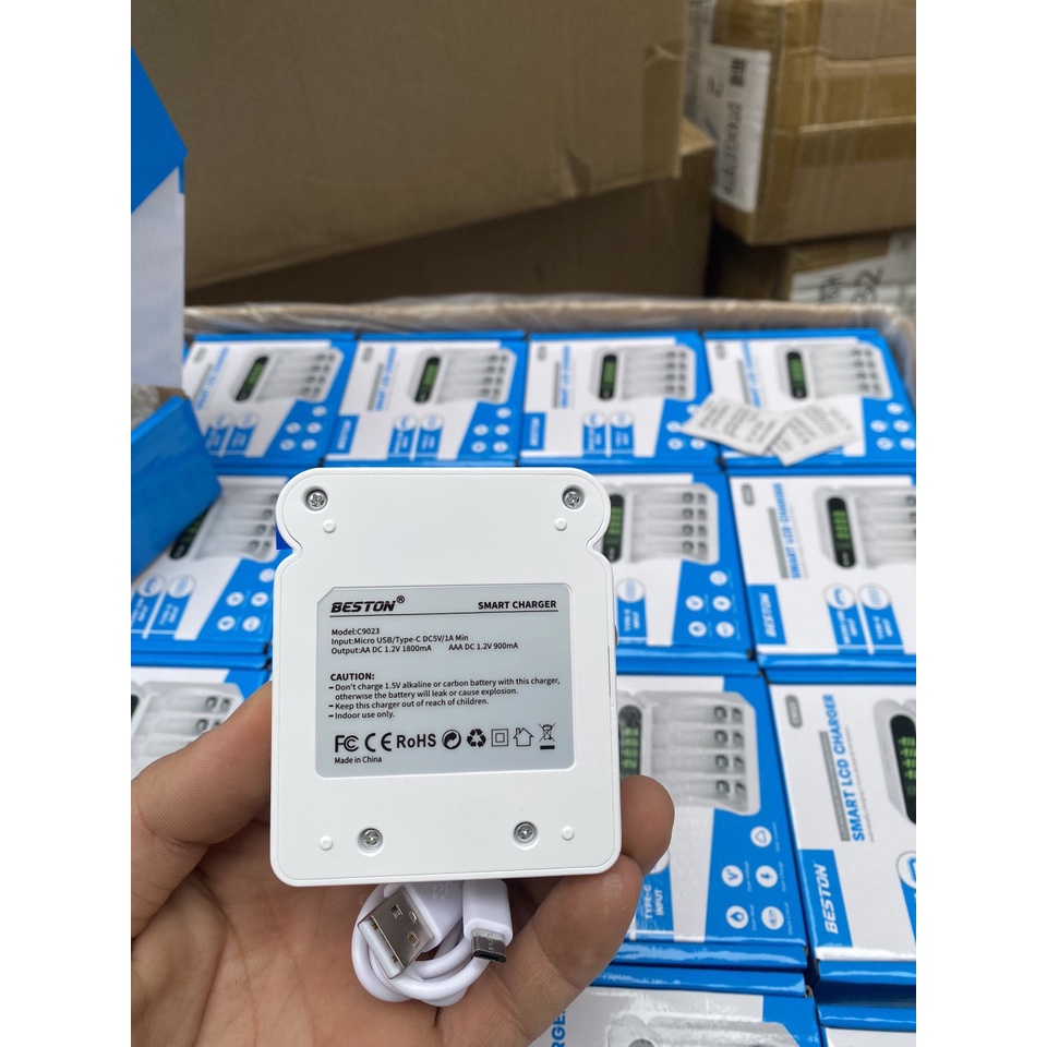 Pin sạc AA Loại 2000mAh và 3000mAh BESTON cho micro Karaoke, đồ điện tử