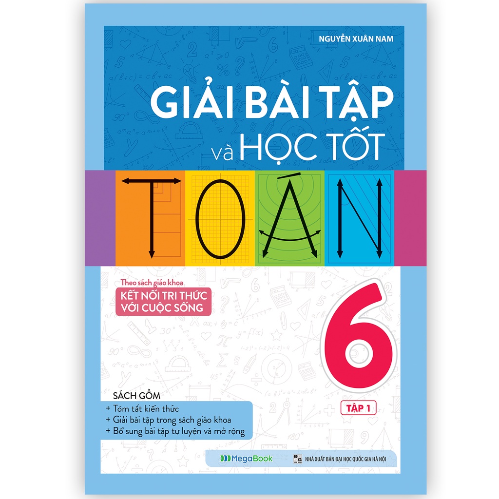 Sách Combo Giải bài tập và học tốt Toán lớp 6  - MGB