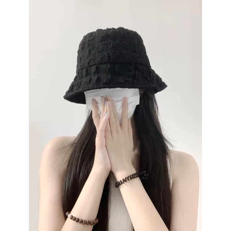Mũ Xô, Nón bucket - Đen Trắng