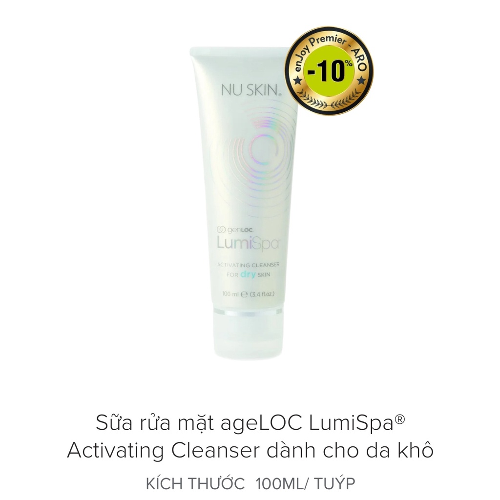 Sửa Rửa Mặt Lumispa 100ml 5 loại da