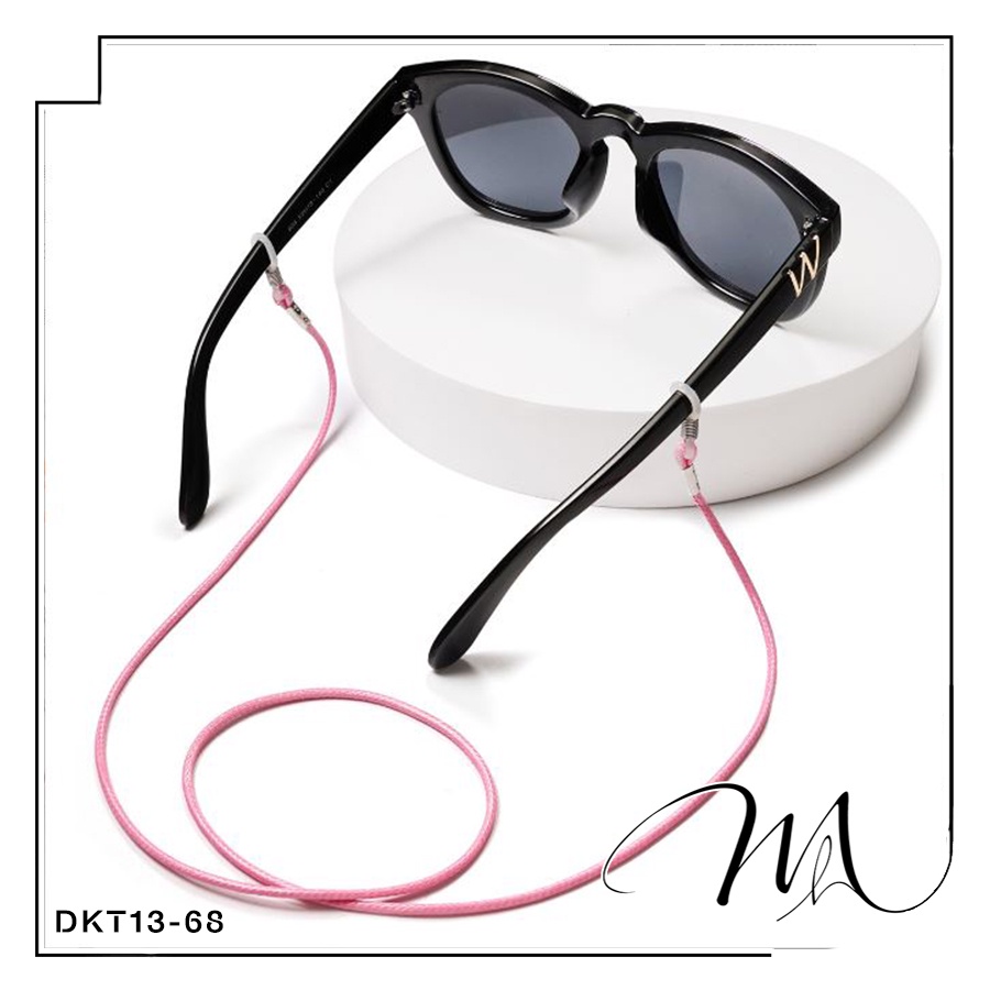 Dây đeo mắt kính chống thất lạc dây da phong cách Hàn Quốc - Măng's House DKT12