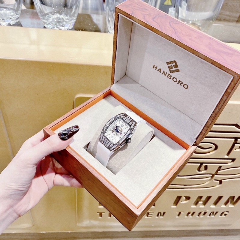 Đồng hồ đeo tay nữ chính hãng hanboro cực đẹp phá cavhs LUTOS