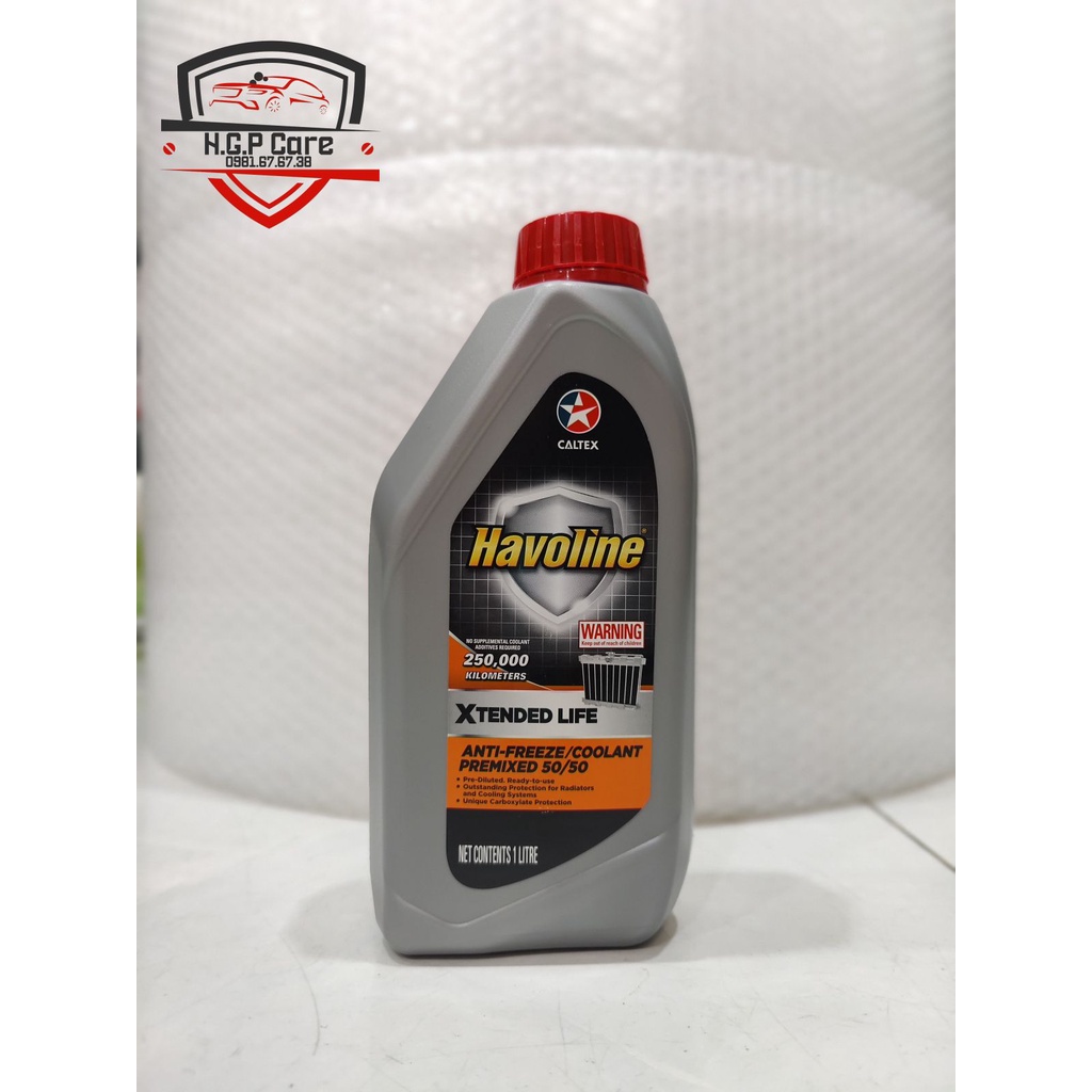 Nước làm mát động cơ Havoline CALTEX XTENDED LIFE 1 LÍT