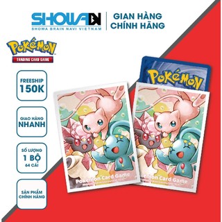 Bộ túi bảo vệ quân cờ Pokemon, Card Sleeve Phiên bản Mew, Manaphy và Dianci Pokemon, SL 1 bộ/64 cái