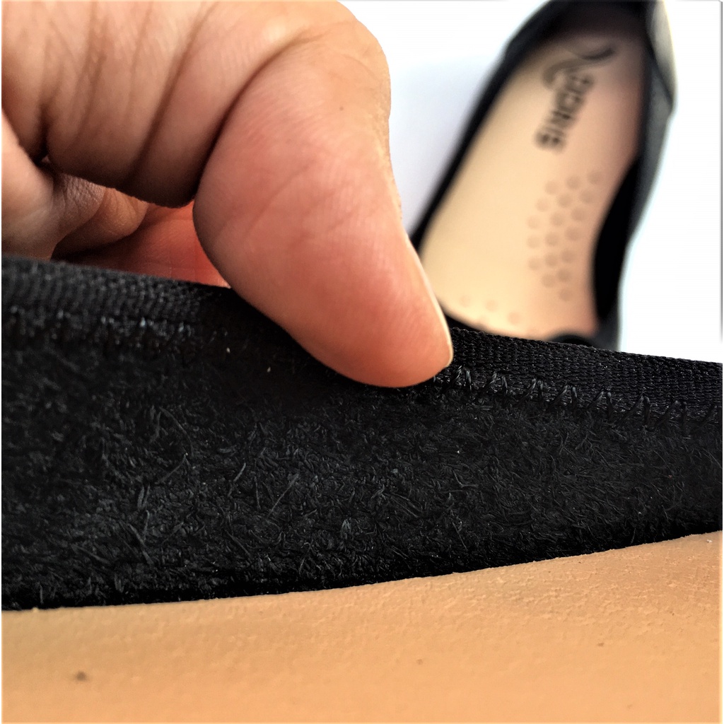 Giày búp bê nữ 007 da thật mũi tròn gắn nơ nhỏ - CÓ BẢO HÀNH