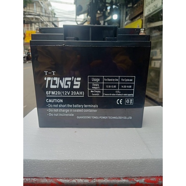 Bình Ác Quy 12V 20A và 12V 14A Dùng Cho Loa Kéo 4 Tấc Đôi 6H Hát Liên Tục Trâu Nhất Tầm Giá