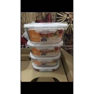 Thố thuỷ tinh lock & lock 750ml vuông