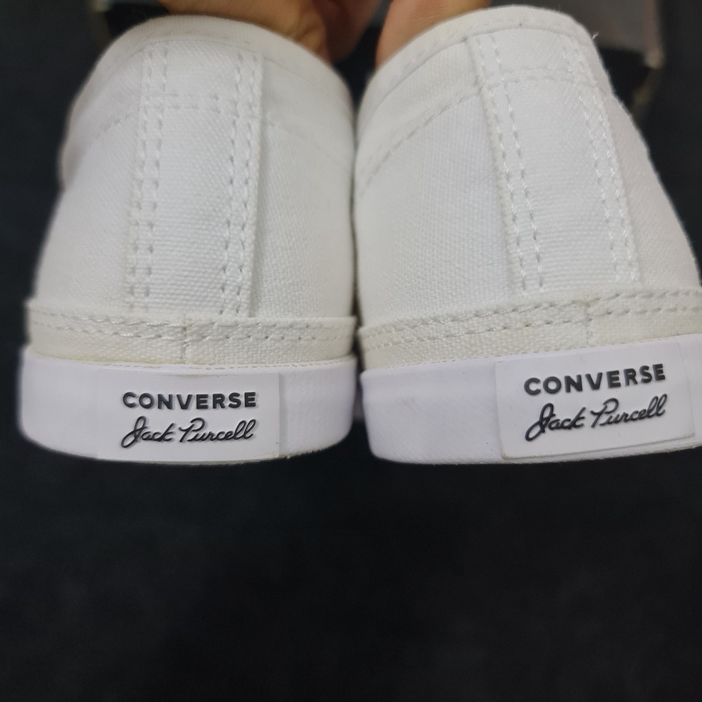 Giày Converse Jack Purcell nữ cổ thấp trắng ngà