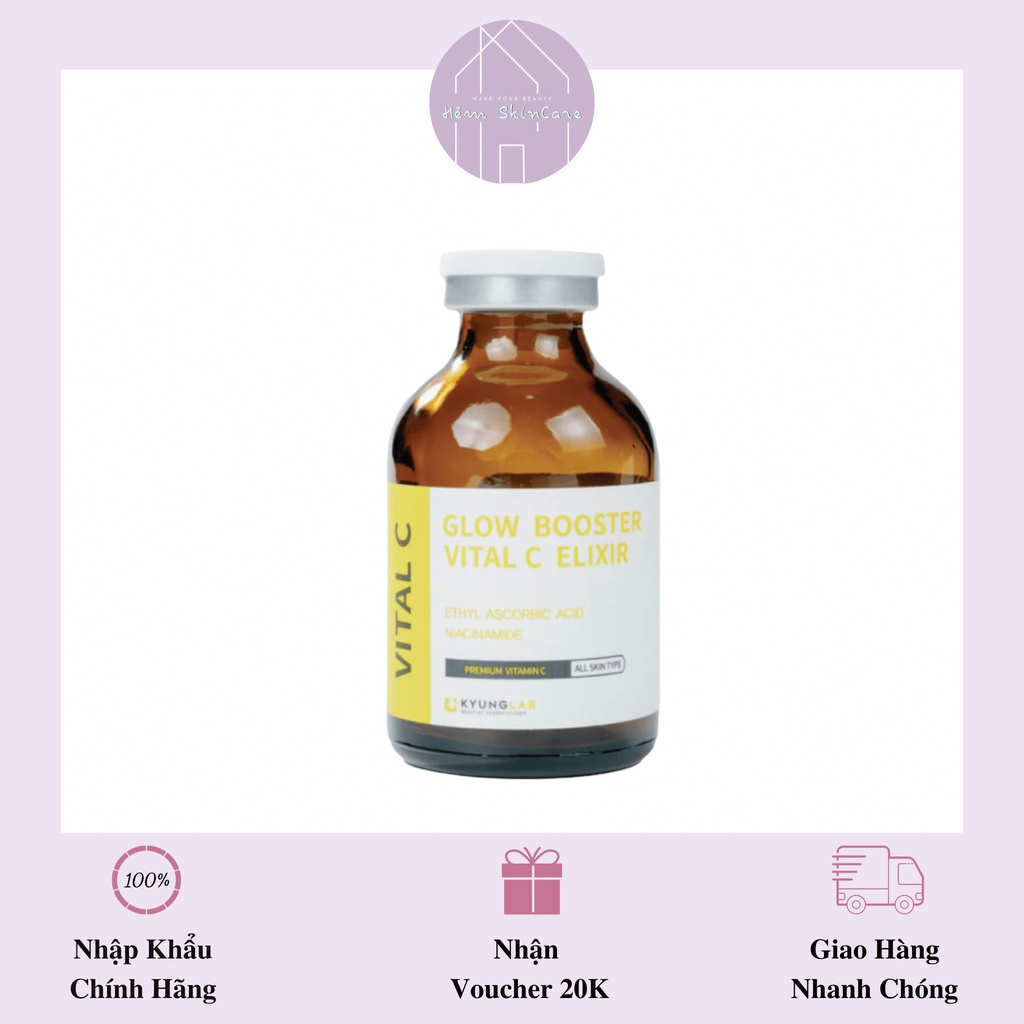 KyungLab Glow Booster Vital C Elixir Huyết Thanh Tái Sinh - 30ml