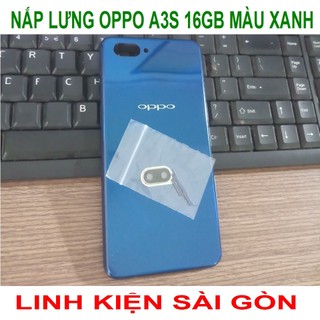 NẮP LƯNG OPPO A3S 16GB MÀU XANH