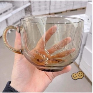 Set 2 cốc thuỷ tinh màu hổ phách 480ml