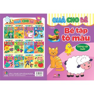 Sách - Quà cho bé - Bé tập tô màu các chủ đề