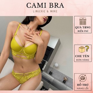 Bộ đồ lót ren nâng ngực phối dây sexy B22